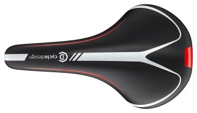 Сідло для велосипеда Cycledesign SPORTY Black (SA0028)
