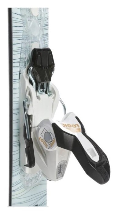 Лижі гірські (комплект) Dynastar E LITE 2 W+XPRESS W 10 GW 149 см White/black (DAKBT03+FCKDW04) WRH