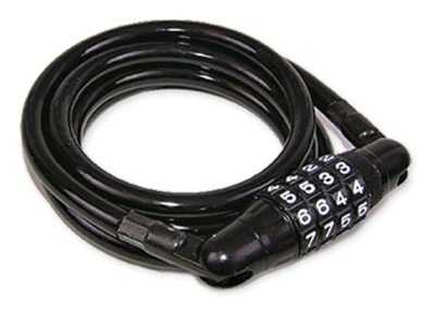 Замок для велосипеда тросовий Cycledesign Number Lock Black (CDLK0001)