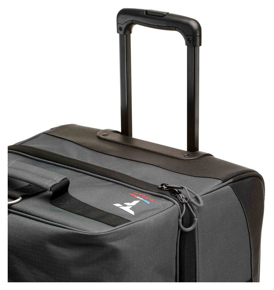 Сумка дорожня на колесиках Dynastar F-TEAM CARGO 130 L Grey/black (DKKB100-WRH)