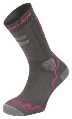 Шкарпетки Rollerblade High Performance для жінок dark grey-pink