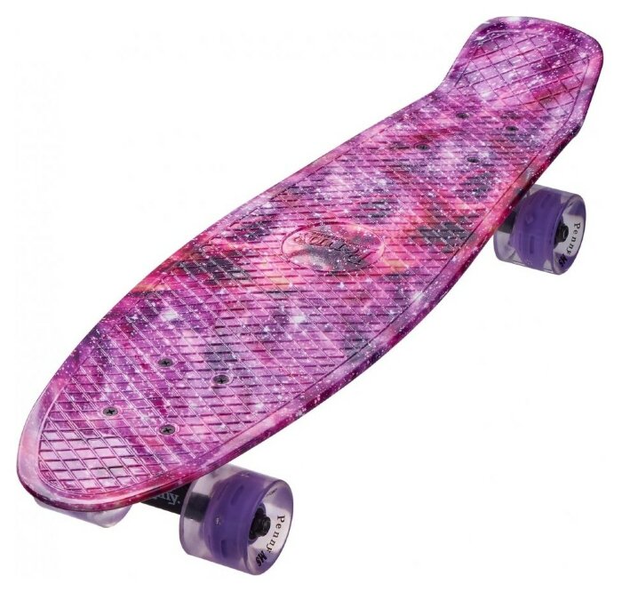 Penny Maraton Longboard 27, Вогонь та Лід (Рожевий)