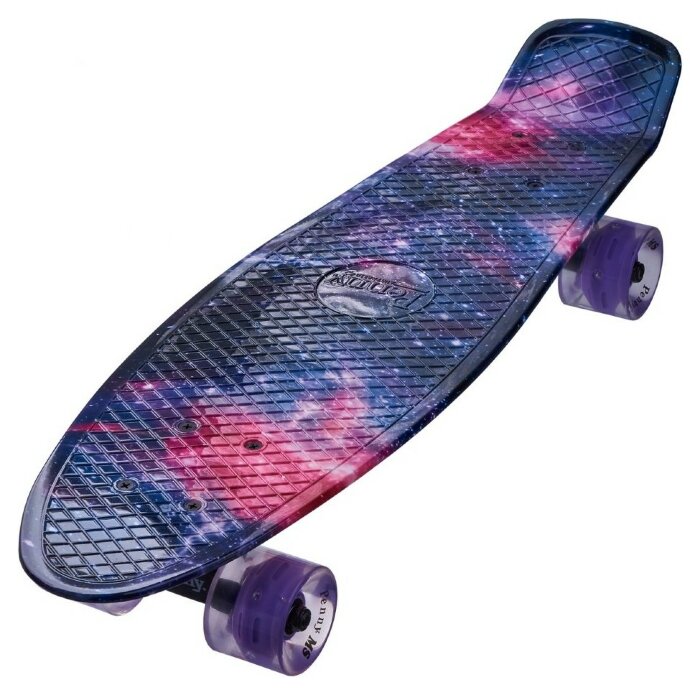 Penny Maraton Longboard 27, Вогонь та Лід (Рожевий)