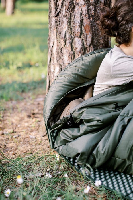 Спальний мішок Totem Fisherman ковдра лівий olive 180+40/75 UTTS-012