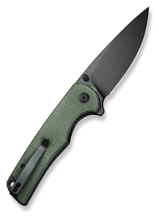 Ніж складаний туристичний Sencut Praktisk, (9.1 см) 9Cr18MoV / Micarta темно-зелений