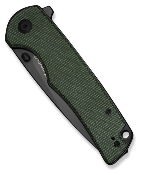 Ніж складаний туристичний Sencut Praktisk, (9.1 см) 9Cr18MoV / Micarta темно-зелений