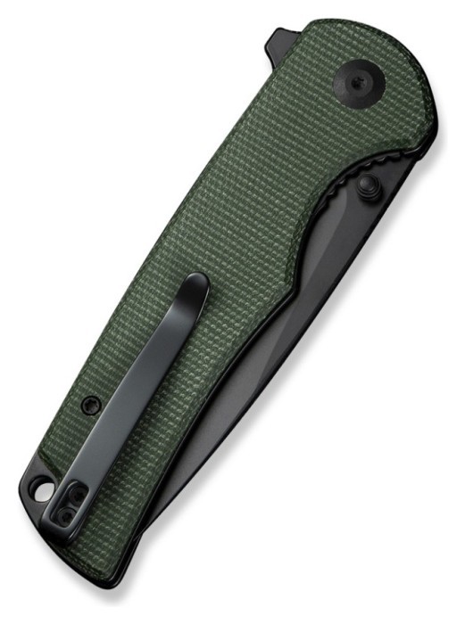 Ніж складаний туристичний Sencut Praktisk, (9.1 см) 9Cr18MoV / Micarta темно-зелений