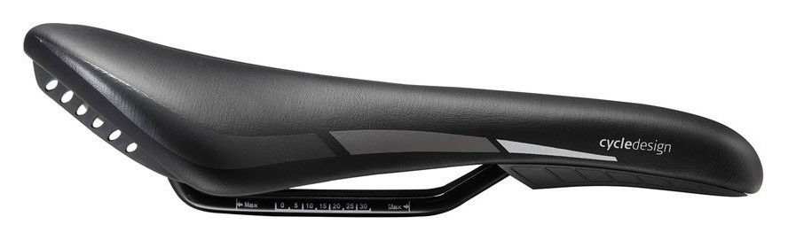 Сідло для велосипеда Cycledesign 650B Black (SA0025)