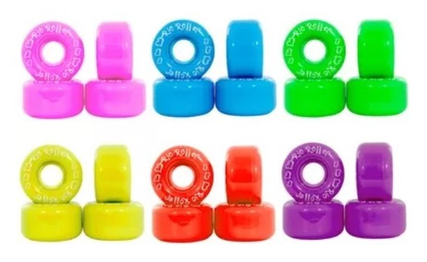 Запасні колеса для роликів у наборі Rio Roller L Blue (RIO504)