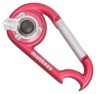 Munkees 1089 брелок-фонарик Carabiner LED with Bottle Opener NEW red