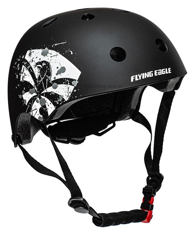Шолом для роликів Flying Eagle Zeus чорний
