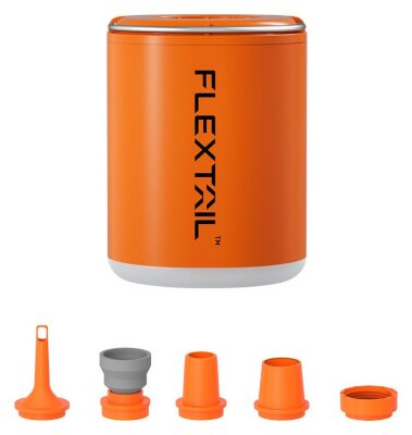 Насос-ліхтар кемпінговий Flextail Tiny Pump 2X, помаранчевий