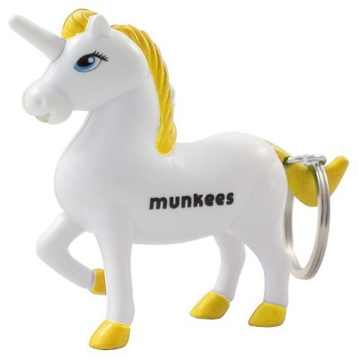 Munkees 1114 брелок-ліхтарик Unicorn LED white-yellow