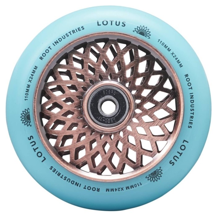 Колеса для трюкового самокату Root Lotus Pro 110mm (пара) - Copper/Isotope