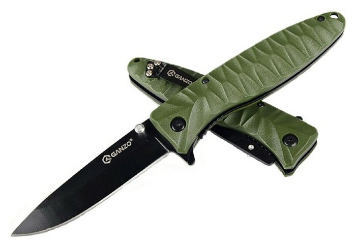 Ніж складаний Ganzo G620g-1 зелений