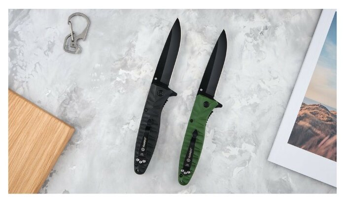 Ніж складаний Ganzo G620g-1 зелений