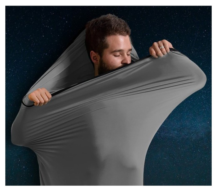 Підкладка для спального мішка Naturehike NH17N002-D, поліестер, графіт