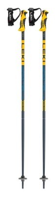Палиці для гірських лиж для підлітків Leki SPITFIRE LITE S 100см Denim blue/aegean blue/mustard yellow (65065401-WRH)