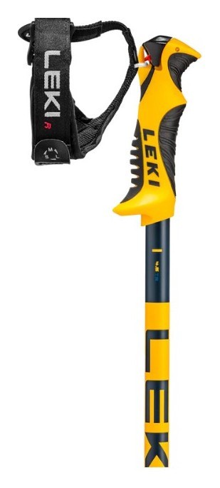 Палиці для гірських лиж для підлітків Leki SPITFIRE LITE S 100см Denim blue/aegean blue/mustard yellow (65065401-WRH)