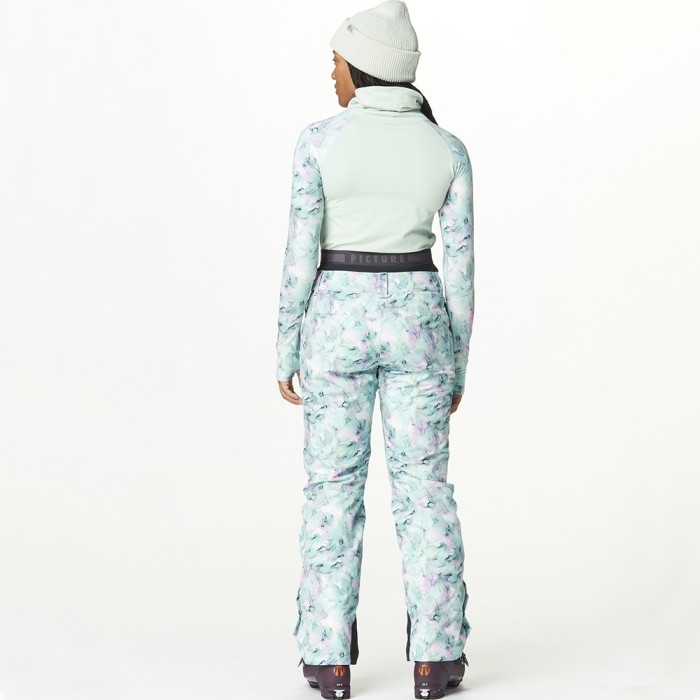 Picture Organic штани лижні Exa Printed W 2025 blurry water print L