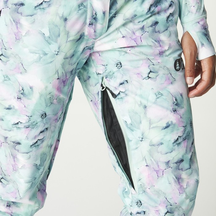 Picture Organic штани лижні Exa Printed W 2025 blurry water print L
