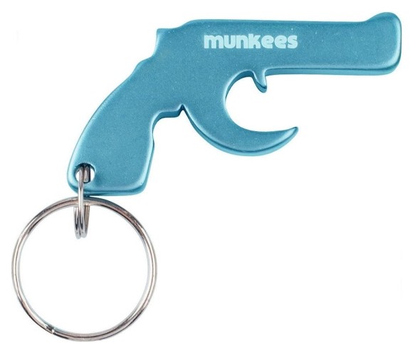 Munkees 3470 брелок-відкривачка Gun blue