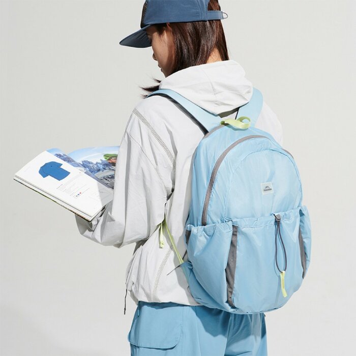 Рюкзак компактний Naturehike CNK2450XB026, 20 л, сірий