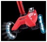 Самокат MICRO серії "Maxi Deluxe LED" – ЧЕРВОНИЙ (до 50 kg, 3-х колісний, світло) Фото - 5