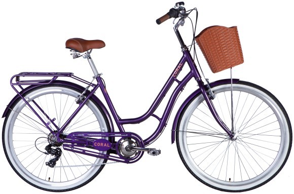 Велосипед AL 28" Dorozhnik CORAL  Vbr FR рама-19" фіолетово-синій 2025