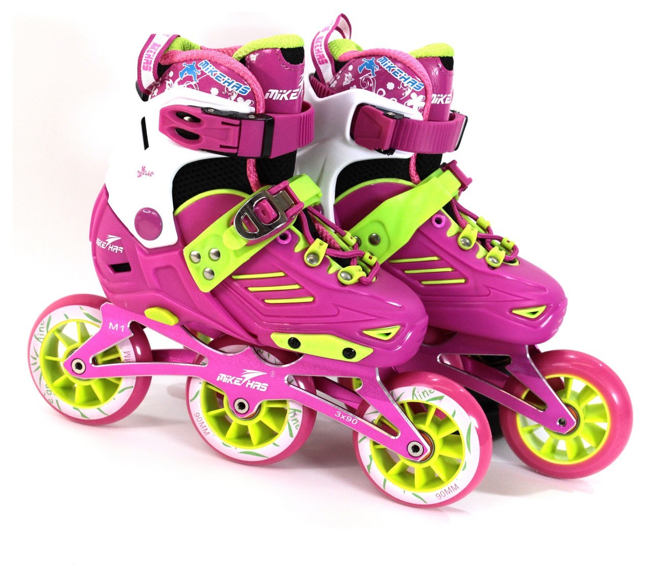 Ролики розсувні (р28-31) професійні (713) Bavar Sport (малиновий)