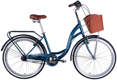 Велосипед ST 26&quot; Dorozhnik AQUAMARINE PH рама-17&quot; темно-синій 2025