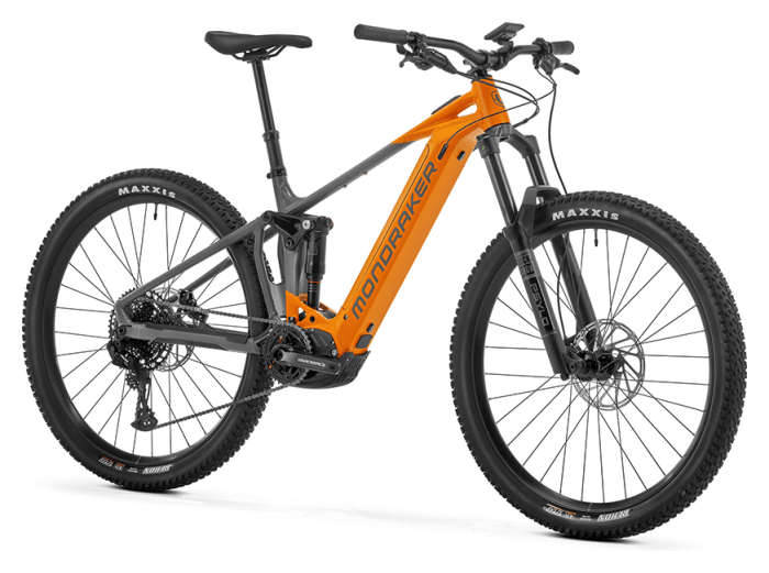 Електровелосипед MONDRAKER CHASER 29" 160 мм, 625 Вт·год Bosch Performance Line CX, оранжевий, L