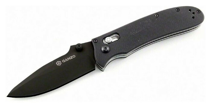 Ніж складаний Ganzo G704 із чорним лезом