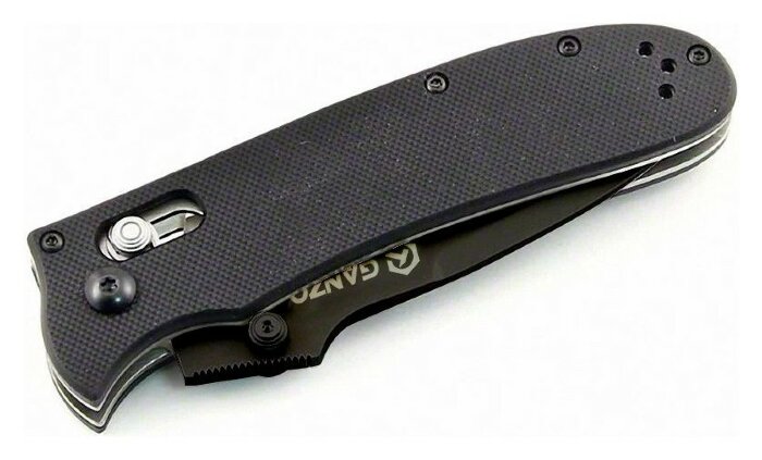 Ніж складаний Ganzo G704 із чорним лезом