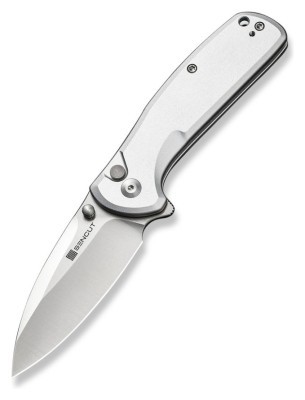 Ніж складаний кишеньковий Sencut ArcBlast, (7.6 см) 9Cr18MoV / Aluminum сірий