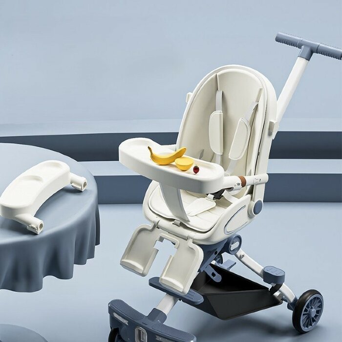 Детская коляска-трансформер 2in1 M2-2 Белая Maraton