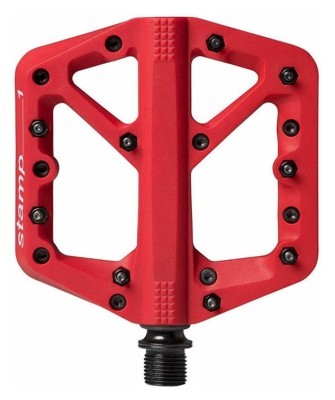 Педалі для велосипеда Crankbrothers STAMP 1 L Red (16268)