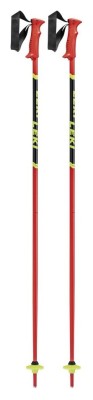 Палиці для гірських лиж для підлітків Leki RACING KIDS 80см Fluorescent red/black/neon yellow (65044301-WRH)