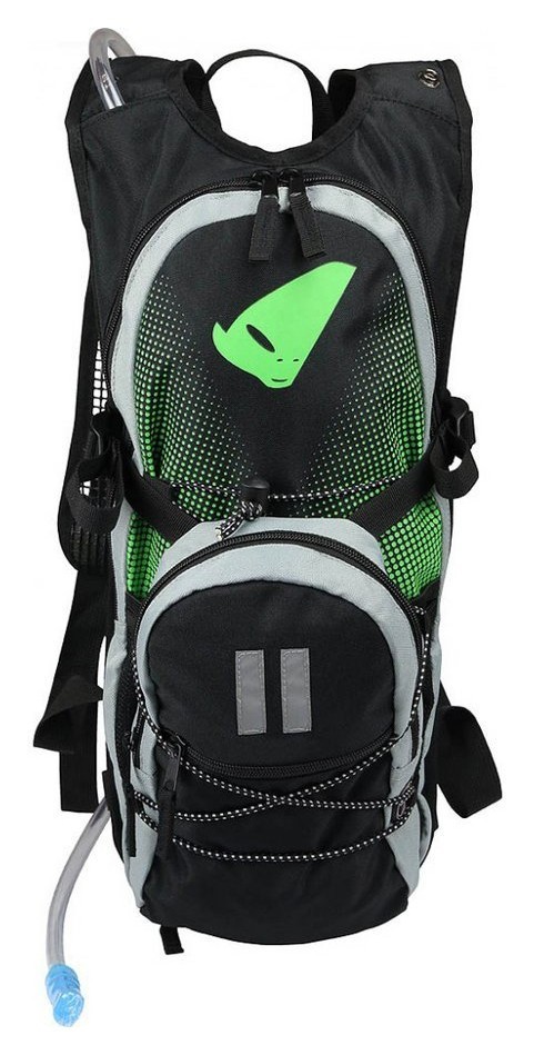 Рюкзак UFO CAMELBACK 20 L Black/grey/green (MB02247)