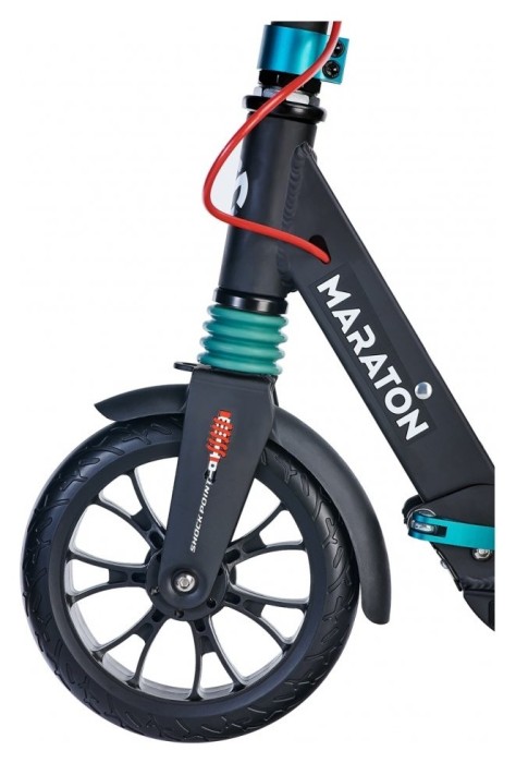 самокат Maraton GMC , Чорно-смарагдовий