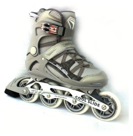 Ролики (0016) сірий Bavar Sport (36)