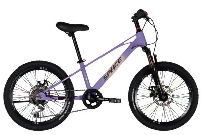 Велосипед MG 20" SPACE KID ALIOTH DD FR рама-11" фіолетовий 2025