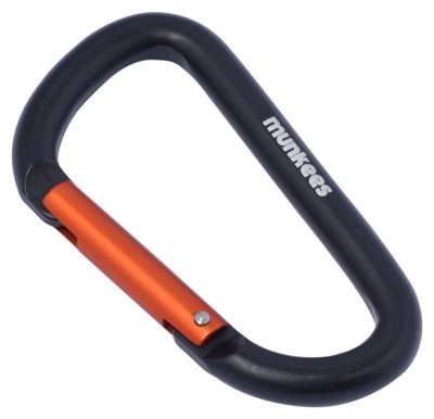 Munkees 3208 карабін D 8 мм x 80 мм black