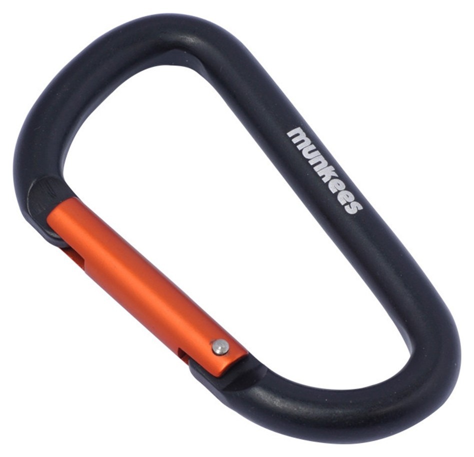 Munkees 3208 карабін D 8 мм x 80 мм black