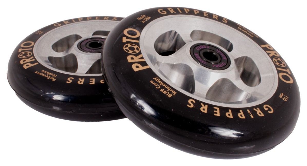 Колеса Proto Gripper 110мм Black On Raw, 2 шт.