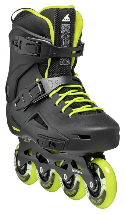 Ролики Rollerblade Lightning black-lime