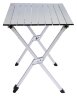 Стіл Tramp з алюмінієвою стільницею 80x60x70см TRF-063 Фото - 1