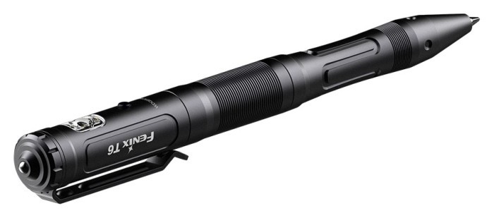 Fenix T6 тактична ручка з ліхтариком чорна