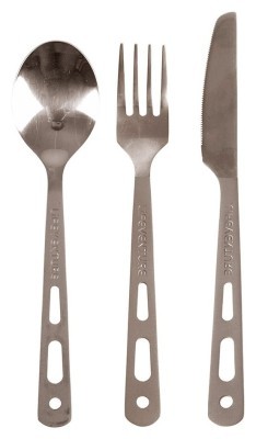 Lifeventure вилка, ложка, ніж Titanium