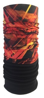 Бандана-бафф багатофункціональна Crow BLAZE One size Red/black (CBMS19U2M)